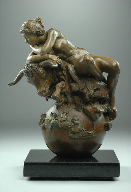 Zodiac: Taurus Bronze Sculpture 2015 15 in Sculpture by Nguyen Tuan