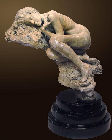 Serenity Bronze Sculpture AP 2000 30 in Sculpture - Nguyen Tuan