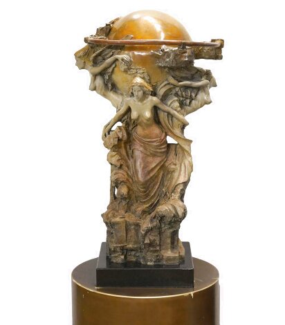 Four Elements Bronze Sculpture AP 1998 36 in Sculpture - Nguyen Tuan