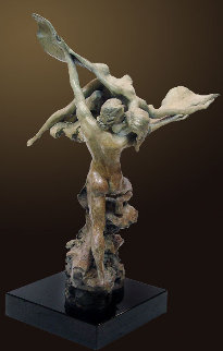 Heaven and Earth Bronze Sculpture AP 1998 25 in Sculpture - Nguyen Tuan Heaven and Earth Bronze Sculpture AP 1998 25 in Sculpture - Nguyen Tuan