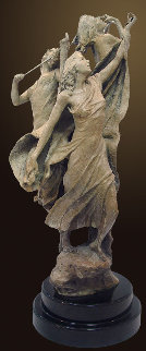 Triumph Bronze Sculpture AP 2000 34 in Sculpture - Nguyen Tuan
