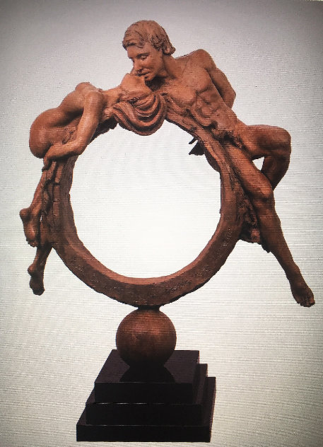Amour Eternel Bronze Sculpture 2017 48 in Sculpture by Nguyen Tuan