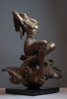Tethered Bronze Sculpture 2014 35 in Sculpture - Nguyen Tuan Tethered Bronze Sculpture 2014 35 in Sculpture - Nguyen Tuan