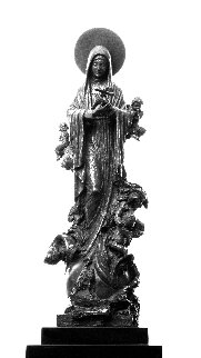 St. Theresa Bronze Sculpture 2012 27 in Sculpture - Nguyen Tuan St. Theresa Bronze Sculpture 2012 27 in Sculpture - Nguyen Tuan