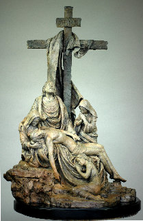 Pieta Bronze Sculpture 2016 30 in Sculpture - Nguyen Tuan Pieta Bronze Sculpture 2016 30 in Sculpture - Nguyen Tuan