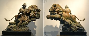 Self Creation Bronze Sculpture 1998 36 in Sculpture - Nguyen Tuan Self Creation Bronze Sculpture 1998 36 in Sculpture - Nguyen Tuan