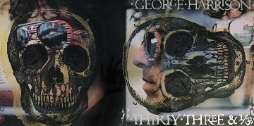 Skull Unique on Album Cover  2012  22x34 Original Painting - Peter Tunney