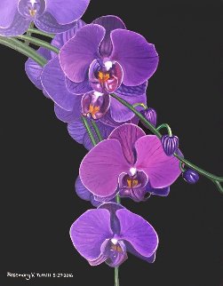 Violet Orchids 2016 Limited Edition Print - Rosemary Vasquez Tuthill Violet Orchids 2016 Limited Edition Print - Rosemary Vasquez Tuthill