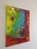 A World Suspended by a Thread  Painting - 12x10 Original Painting by Ivana Urso - 1