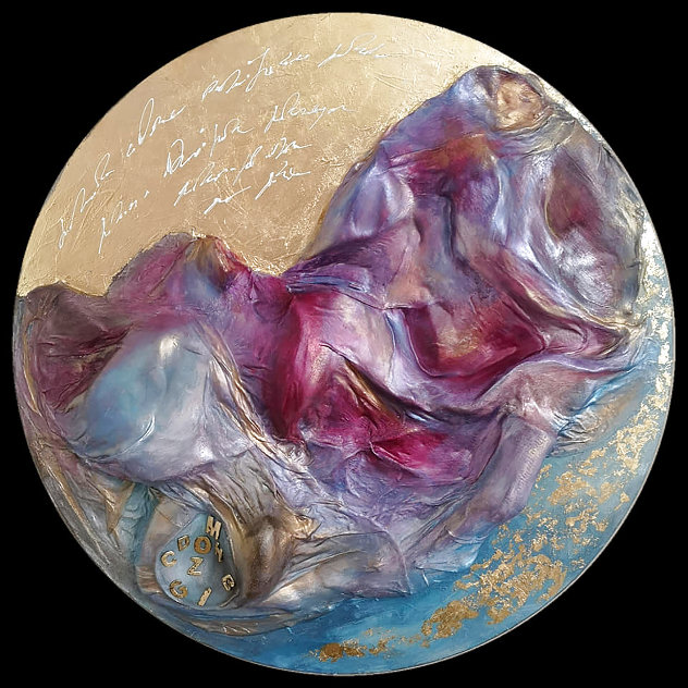 Lunar Emotions 2019 32x32 - Painting Original Painting by Ivana Urso