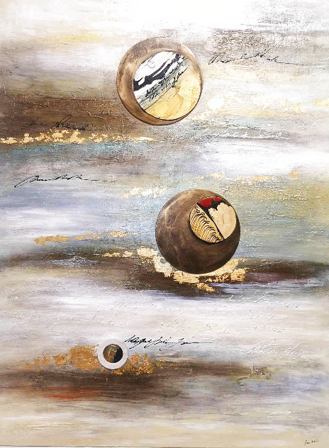 Silent Moons 2019 31x24 Original Painting by Ivana Urso