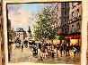 La Republique, Paris 1900 28x32 Original Painting by Paul Valere - 1
