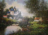 Chateau De Mallarant 1987 30x40 Original Painting by Paul Valere - 0