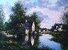 Chateau De Soribise 1987 40x40 Huge Original Painting by Paul Valere - 0