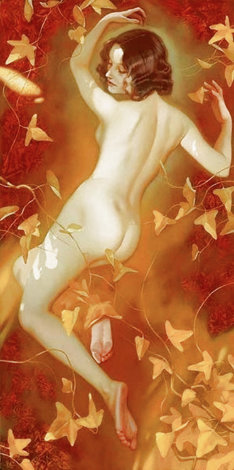 Autumn Nymph 2004 - Huge Limited Edition Print - Svetlana Valuyeva