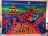 Morenada 36x48 - Huge - Signed Twice Original Painting by Rossmary Valverde - 1