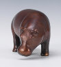 Hippopotamus  Ceramic  Sculpture 14 in Sculpture by Loet Vanderveen - 0