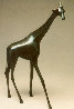 Giraffe Bronze Sculpture 16 in Sculpture by Loet Vanderveen - 0