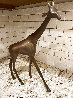 Giraffe Bronze Sculpture 16 in Sculpture by Loet Vanderveen - 1