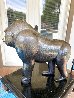 Silverback Gorilla Bronze Sculpture AP 14 in Sculpture by Loet Vanderveen - 4