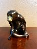 Chimp Bronze Sculpture 5 in Sculpture by Loet Vanderveen - 1