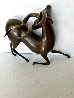 Kudu Bronze Sculpture 1990 11 in Sculpture by Loet Vanderveen - 3