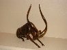 Stretching Gazelle Bronze Sculpture AP 14 in Sculpture by Loet Vanderveen - 2