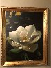 Magnolia At Midnight 57x46 Original Painting by Vangelis Andriotakis - 1