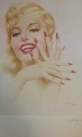 Marilyn Monroe, Fingernails and Nita Naldi, 2 Prints 1940 HS Limited Edition Print by Alberto Vargas - 3 Marilyn Monroe, Fingernails and Nita Naldi, 2 Prints 1940 HS Limited Edition Print by Alberto Vargas - 3