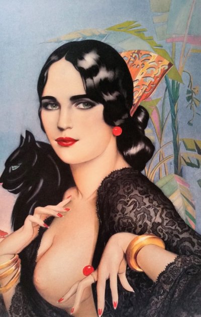Spanish Lace 1996 Limited Edition Print by Alberto Vargas