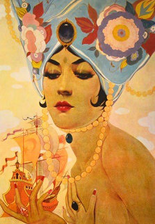 Scheherezade AP 1978 HS Limited Edition Print - Alberto Vargas Scheherezade AP 1978 HS Limited Edition Print - Alberto Vargas