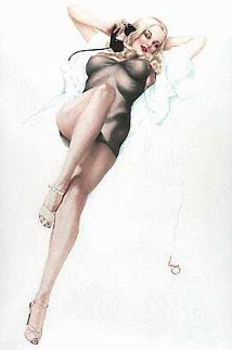 First Love Deluxe Edition 1986 Limited Edition Print - Alberto Vargas