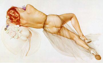 World War II 1983 HS Limited Edition Print - Alberto Vargas World War II 1983 HS Limited Edition Print - Alberto Vargas