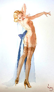 Seams Perfect 1991 Limited Edition Print - Alberto Vargas Seams Perfect 1991 Limited Edition Print - Alberto Vargas