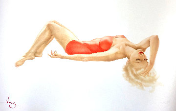 Day Dreaming 1991 Limited Edition Print - Alberto Vargas Day Dreaming 1991 Limited Edition Print - Alberto Vargas