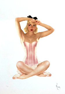Satin Doll 1989 Limited Edition Print - Alberto Vargas Satin Doll 1989 Limited Edition Print - Alberto Vargas