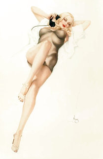 First Love 1986 - Huge Limited Edition Print - Alberto Vargas