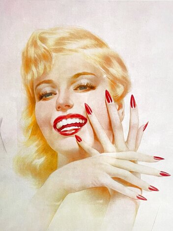 Marilyn Monroe 1979 HS Limited Edition Print - Alberto Vargas