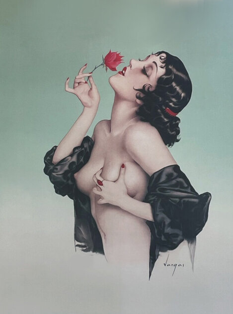 Memories of Olive 1985 - Huge Limited Edition Print by Alberto Vargas Memories of Olive 1985 - Huge Limited Edition Print by Alberto Vargas