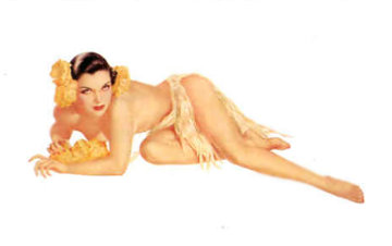 Temptation 1989 Limited Edition Print - Alberto Vargas Temptation 1989 Limited Edition Print - Alberto Vargas