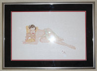 Temptation 1989 Limited Edition Print by Alberto Vargas - 1 Temptation 1989 Limited Edition Print by Alberto Vargas - 1