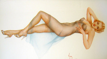 Sweet Dreams 1989 HS Limited Edition Print - Alberto Vargas Sweet Dreams 1989 HS Limited Edition Print - Alberto Vargas