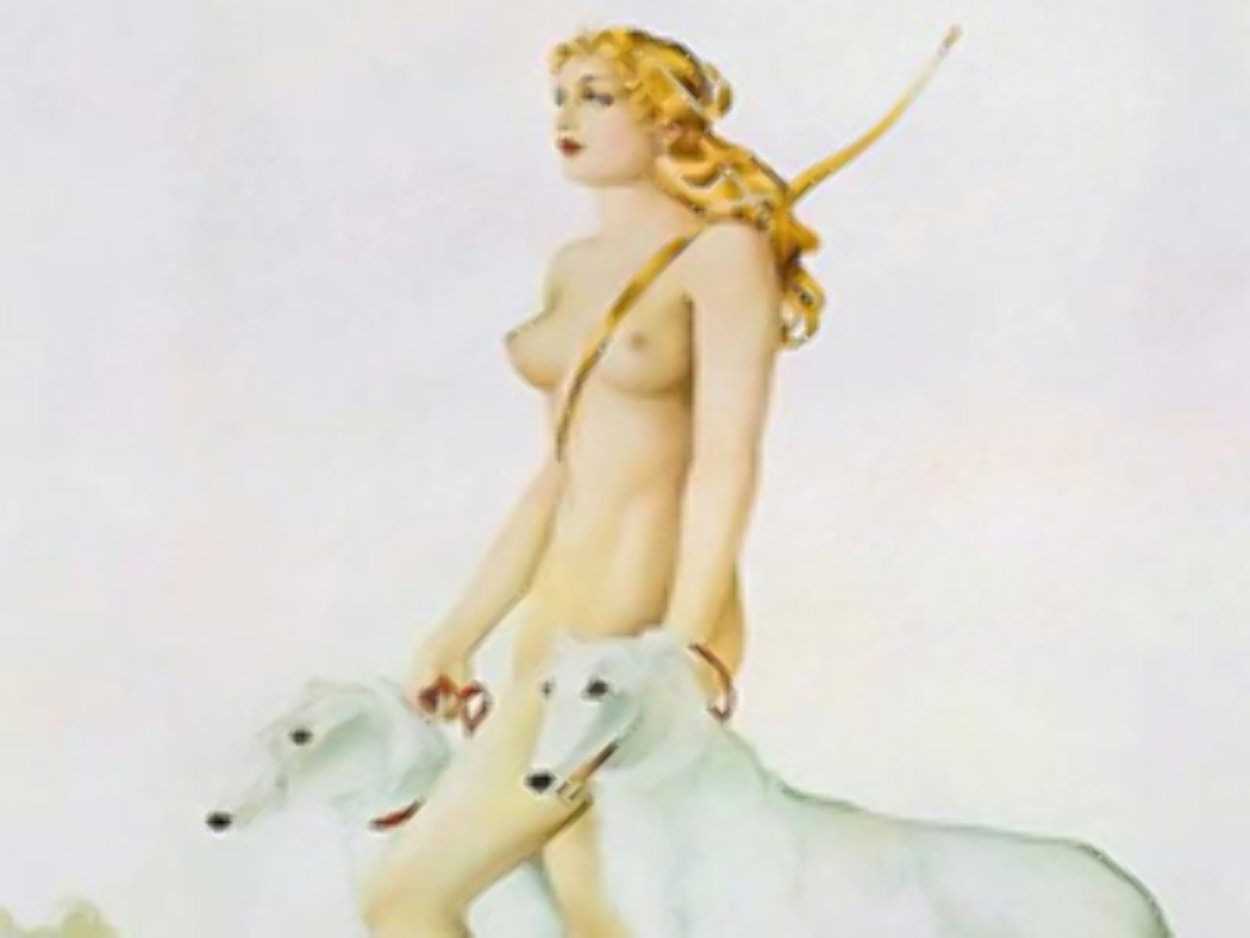 Diana 1978 HS Limited Edition Print by Alberto Vargas Diana 1978 HS Limited Edition Print by Alberto Vargas