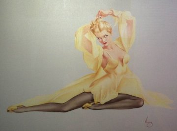 Enchanted Evening Limited Edition Print - Alberto Vargas Enchanted Evening Limited Edition Print - Alberto Vargas