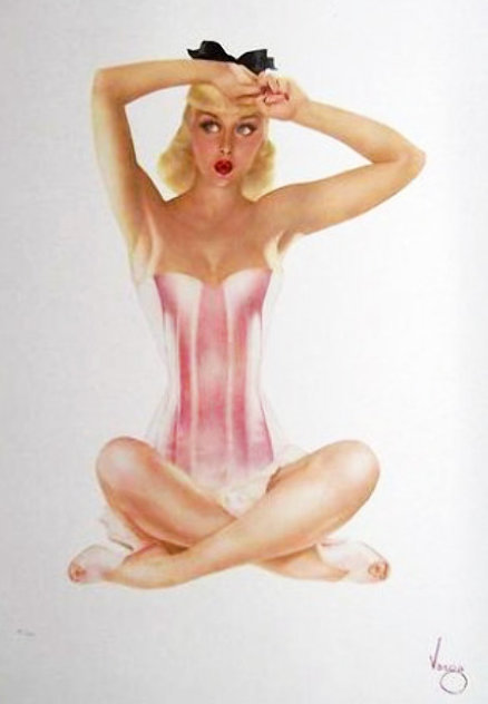Satin Doll HS Limited Edition Print by Alberto Vargas