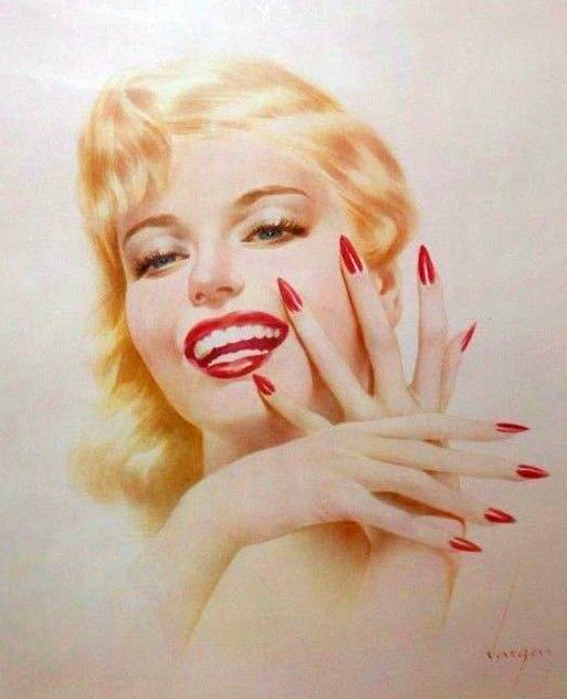 Marylin Monroe HS Limited Edition Print by Alberto Vargas