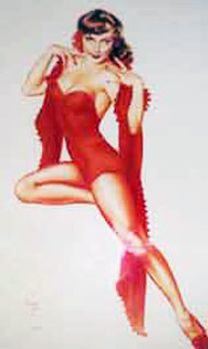 Red Queen 2002 Limited Edition Print - Alberto Vargas