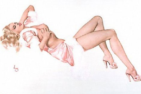 Broadway Showgirl Deluxe Edition  1986 HS Limited Edition Print - Alberto Vargas