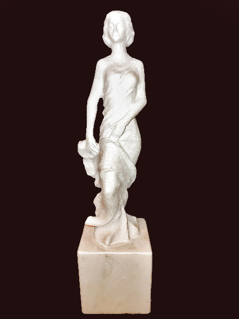Woman Marble Sculpture 2014 14 in Sculpture by Marton Varo