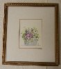 Violet Basket Limited Edition Print by Eda Varricchio - 1 Violet Basket Limited Edition Print by Eda Varricchio - 1